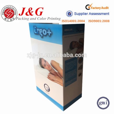 Custom printed color mattress paper display box packaging