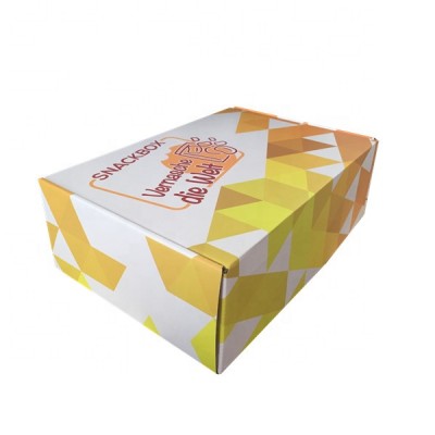 Bespoke high quality logo printed cardboard box apparel packaging suppliers